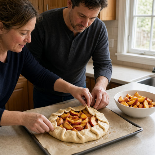 Fruit galette class at home
